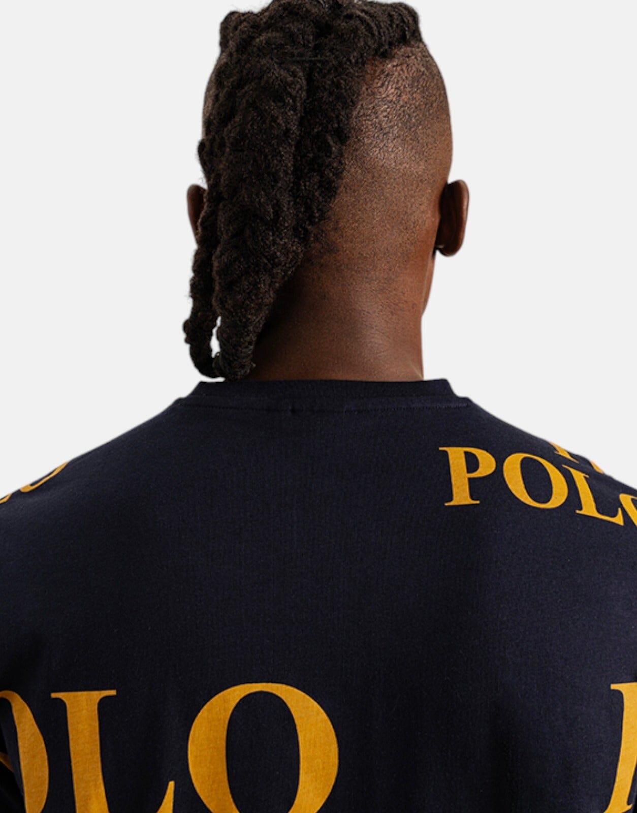 Polo Logo Printed Navy T-Shirt