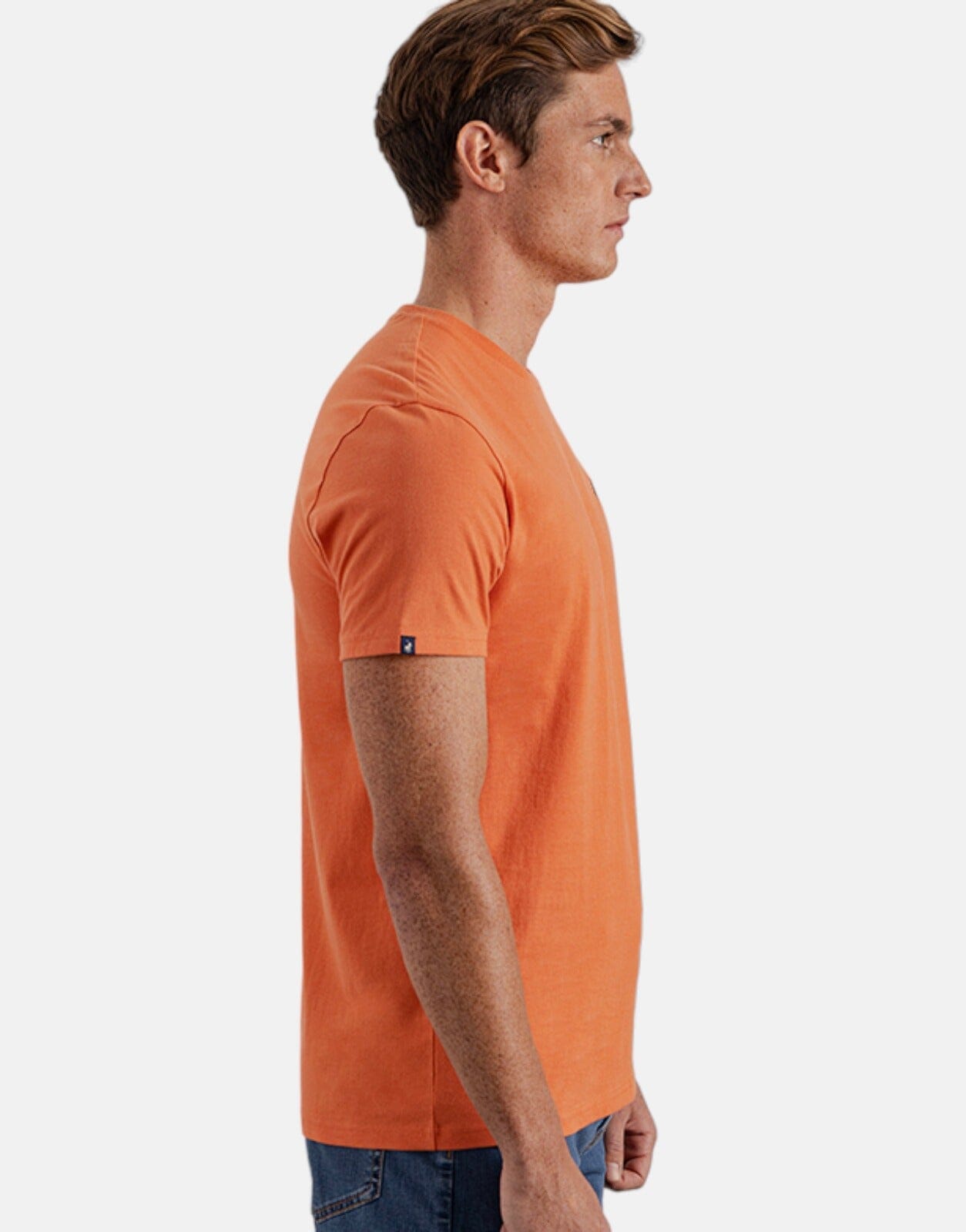 Polo Crew Neck Brick T-Shirt