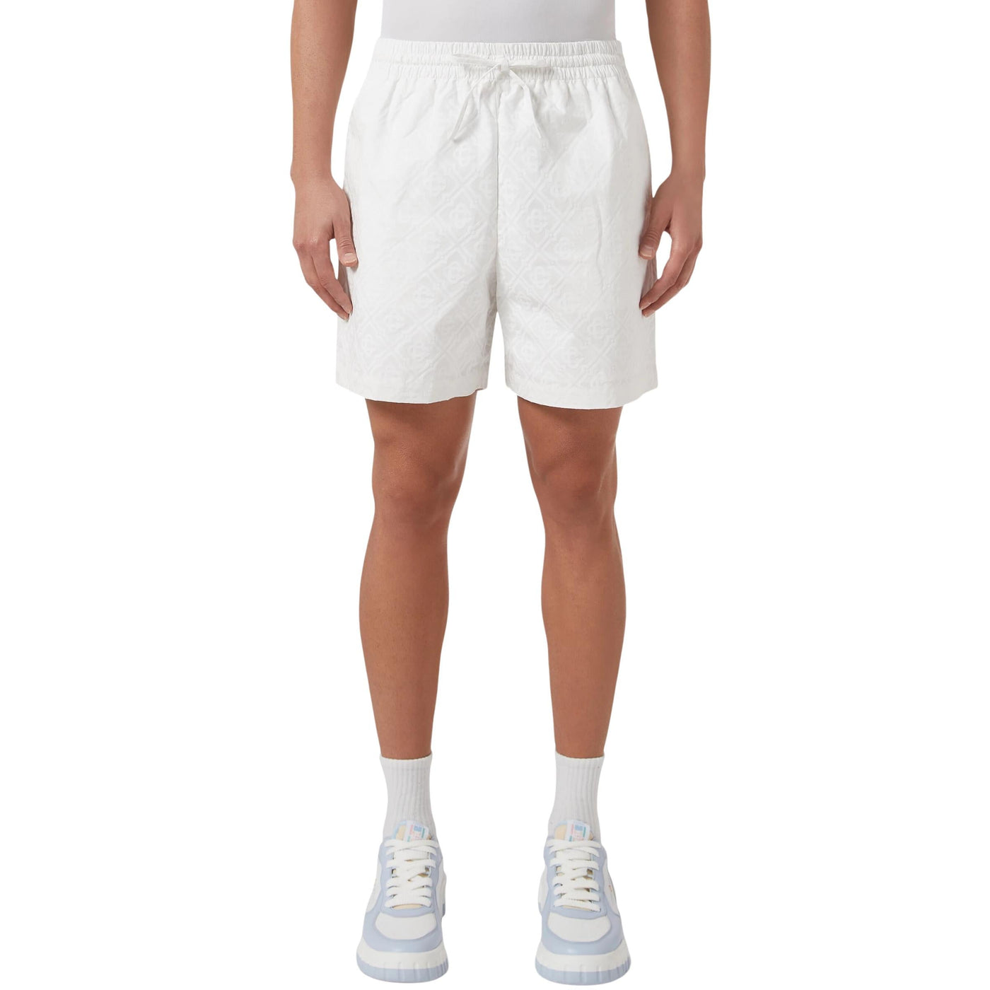 Casablanca Shorts Monogram White