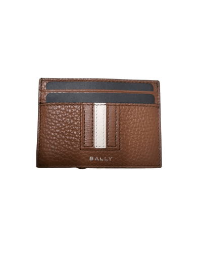Bally Card-Holder Logo Brown