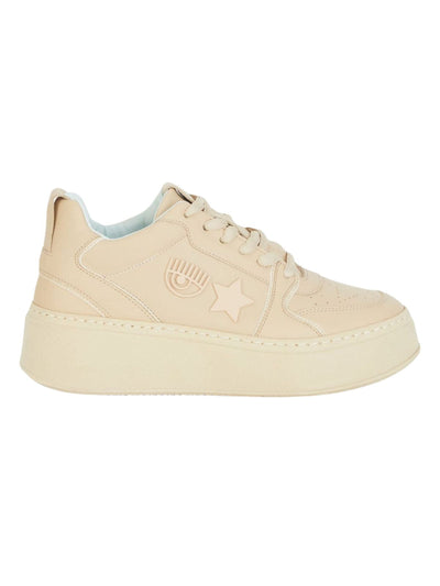 Chiara Ferragni Sneaker School Total Beige