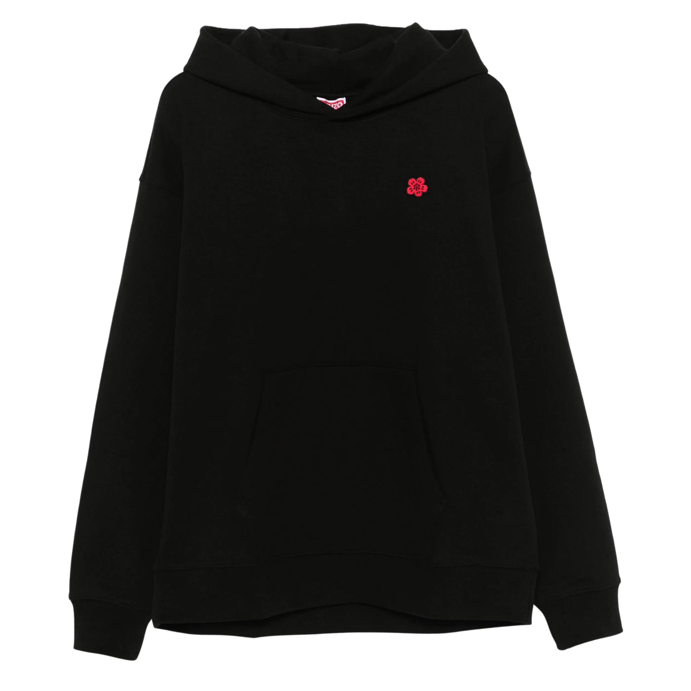 Kenzo Hoodie Flower Black