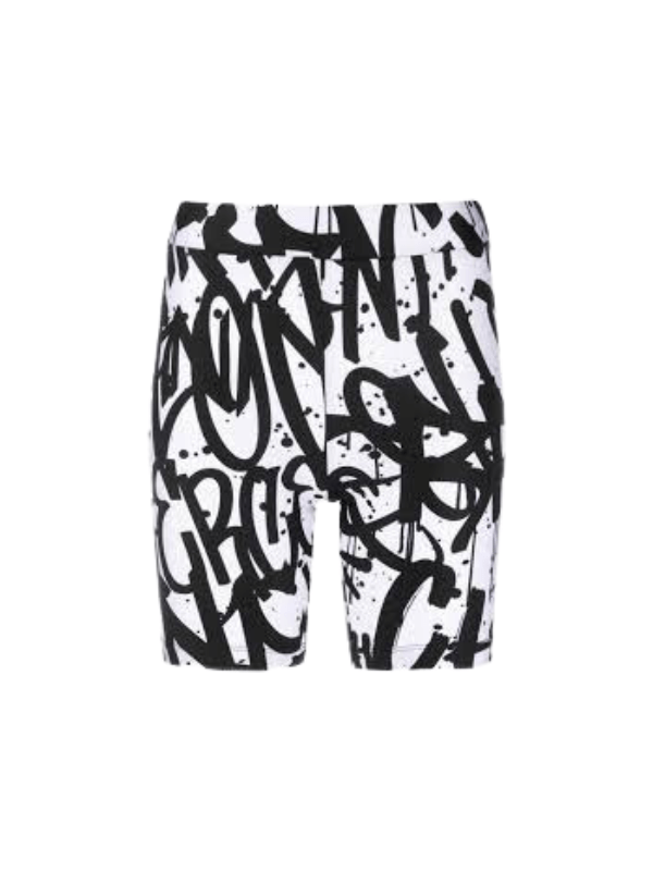 Chiara Ferragni Shorts Ladies Black-White