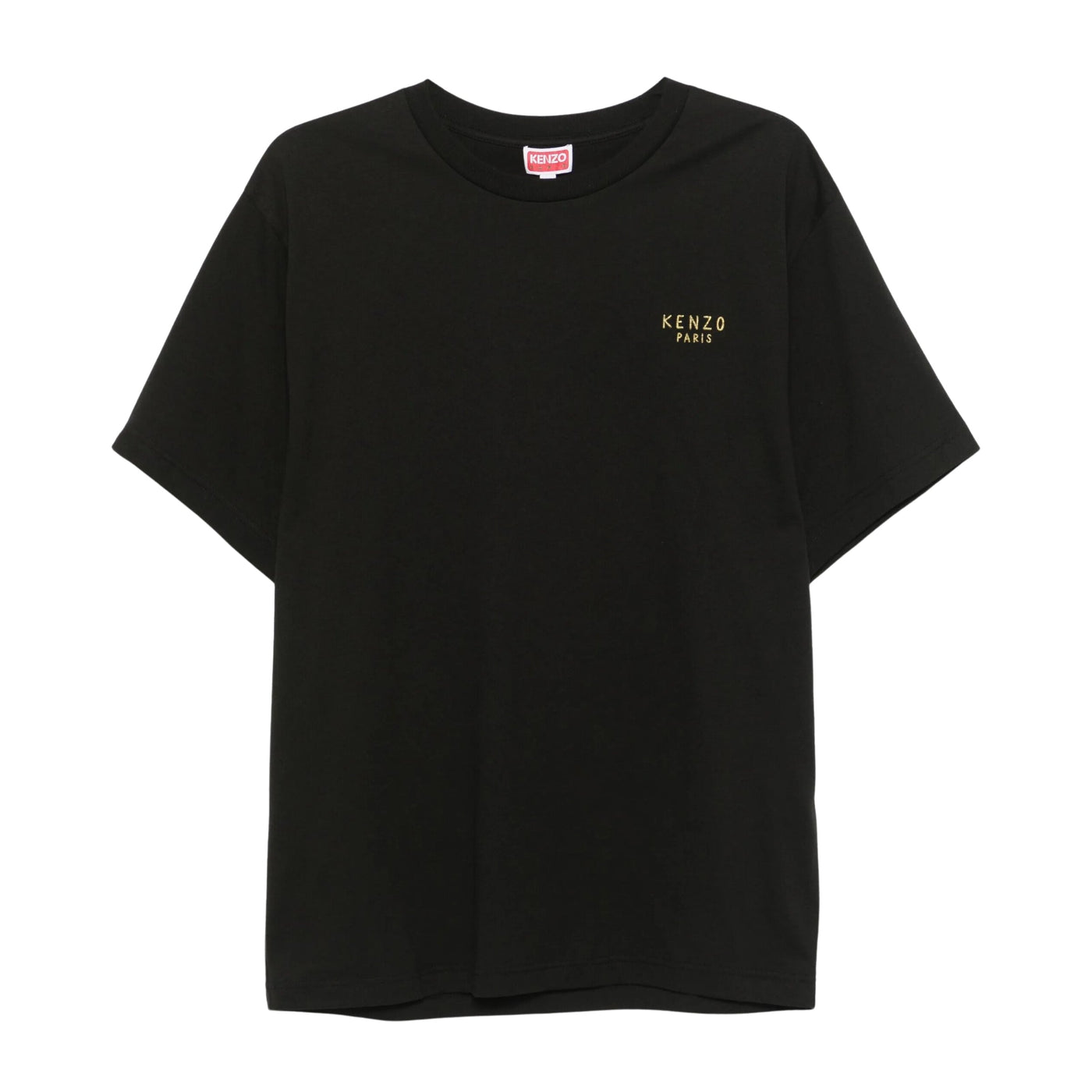 Kenzo T-Shirt Logo Gold-Black