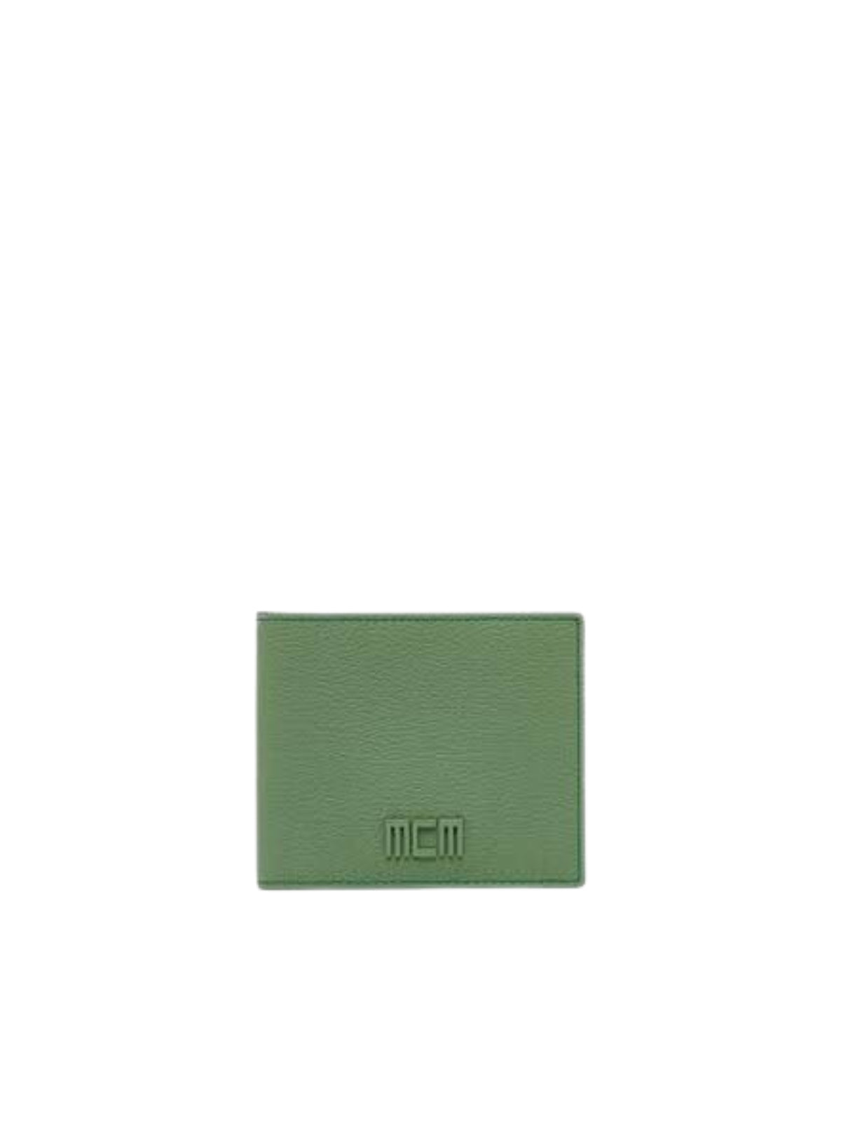 Mcm Wallet Logo Olive