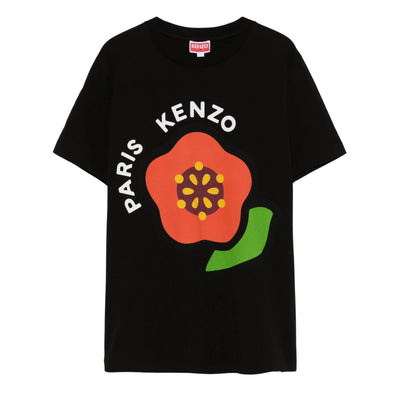 Kenzo T-Shirt Boke Flower Red-Black