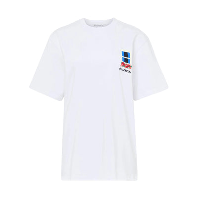 Jw Anderson T-Shirt Embroidery Window White