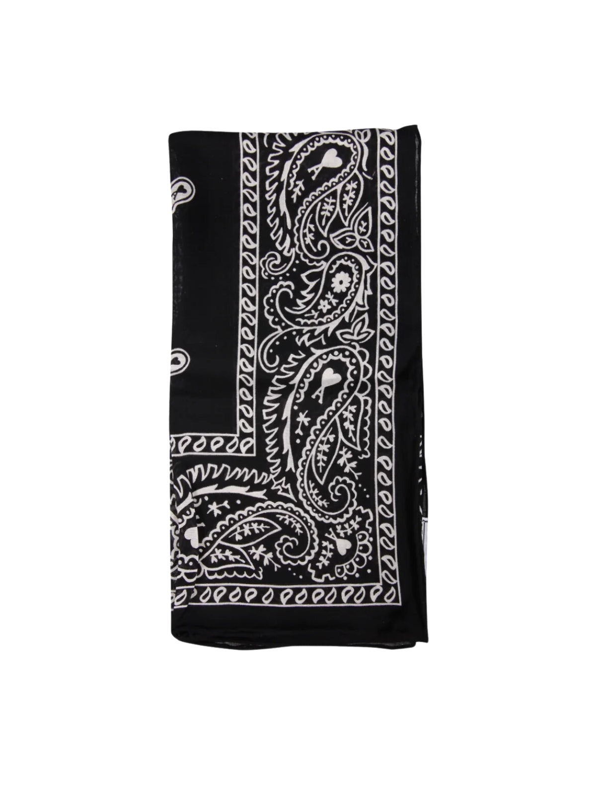 Ami Scarf Pattern Black