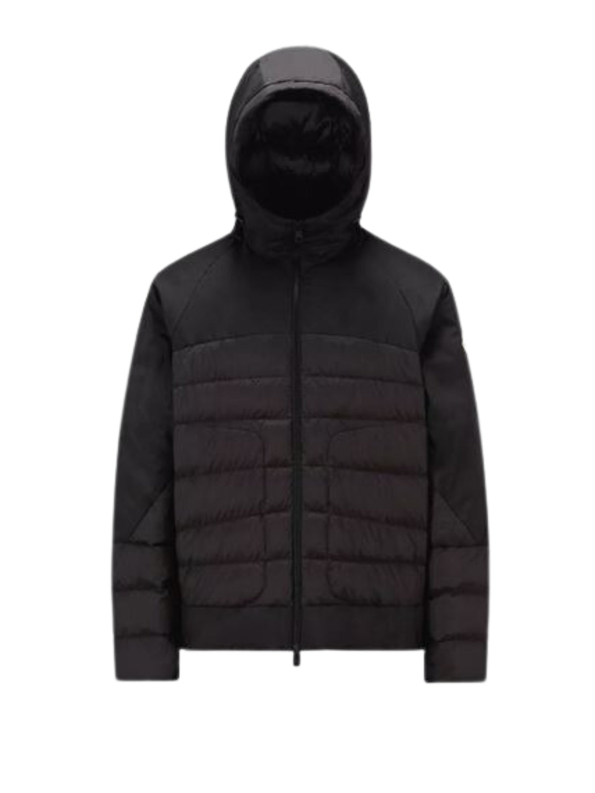 Moncler Jacket Gloas Hooded Logo Black