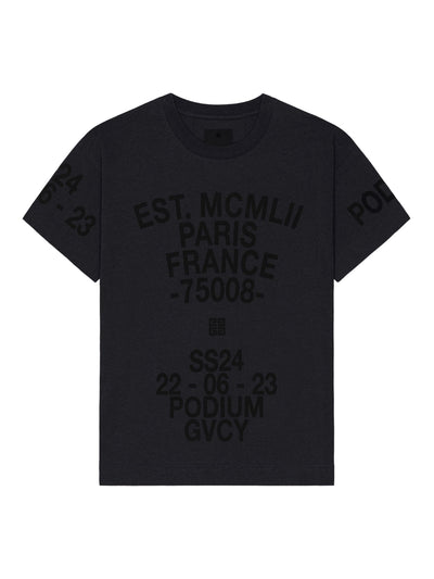 Givenchy T-Shirt Print Black