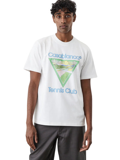 Casablanca  T-Shirt Afro Cubism White