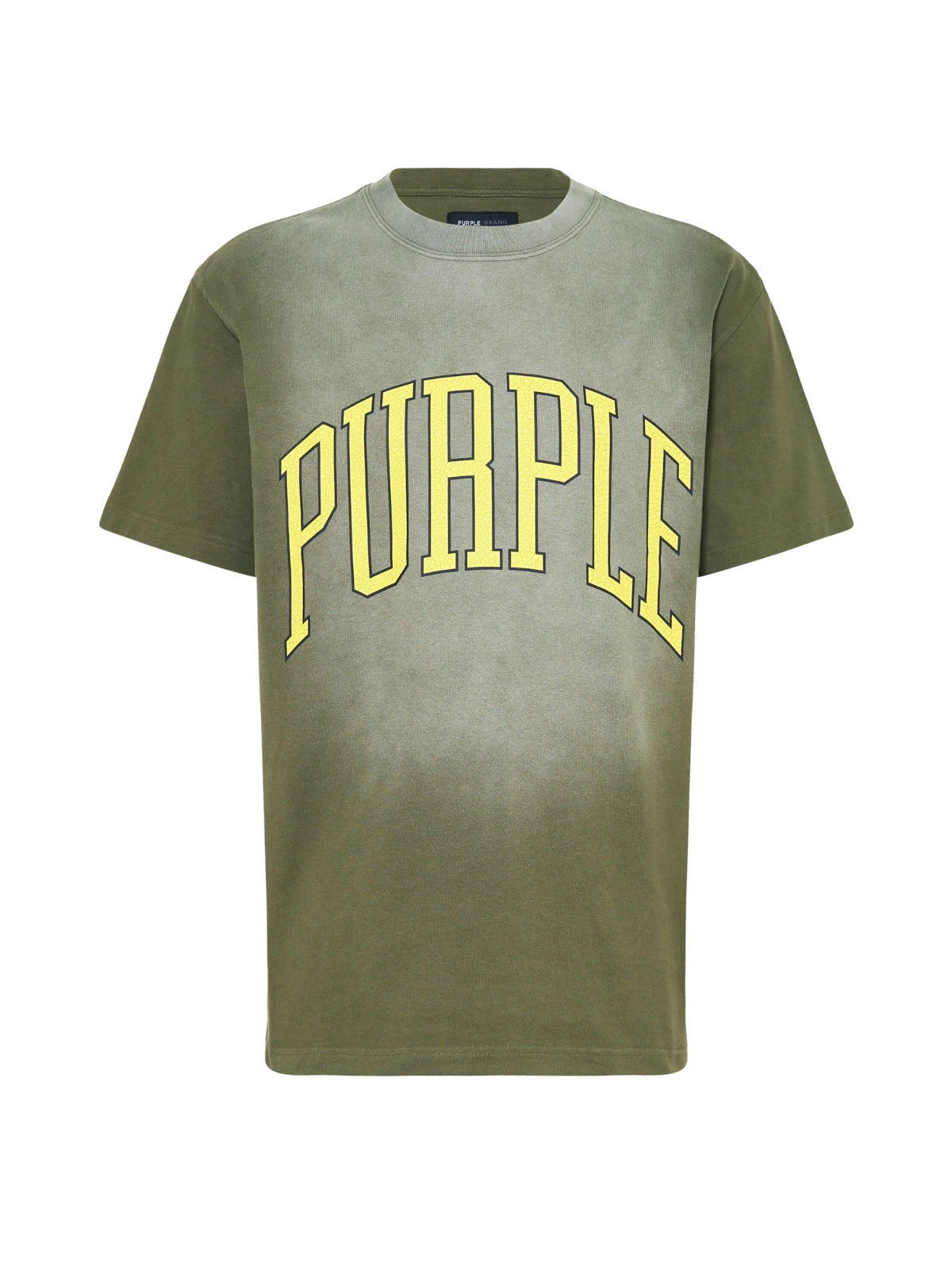 Purple T-Shirt Heavy Jersey Green