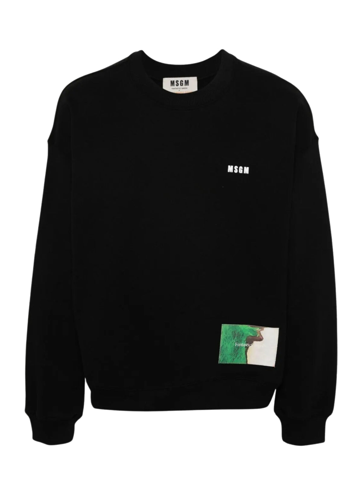 Msgm Sweater Logo Black