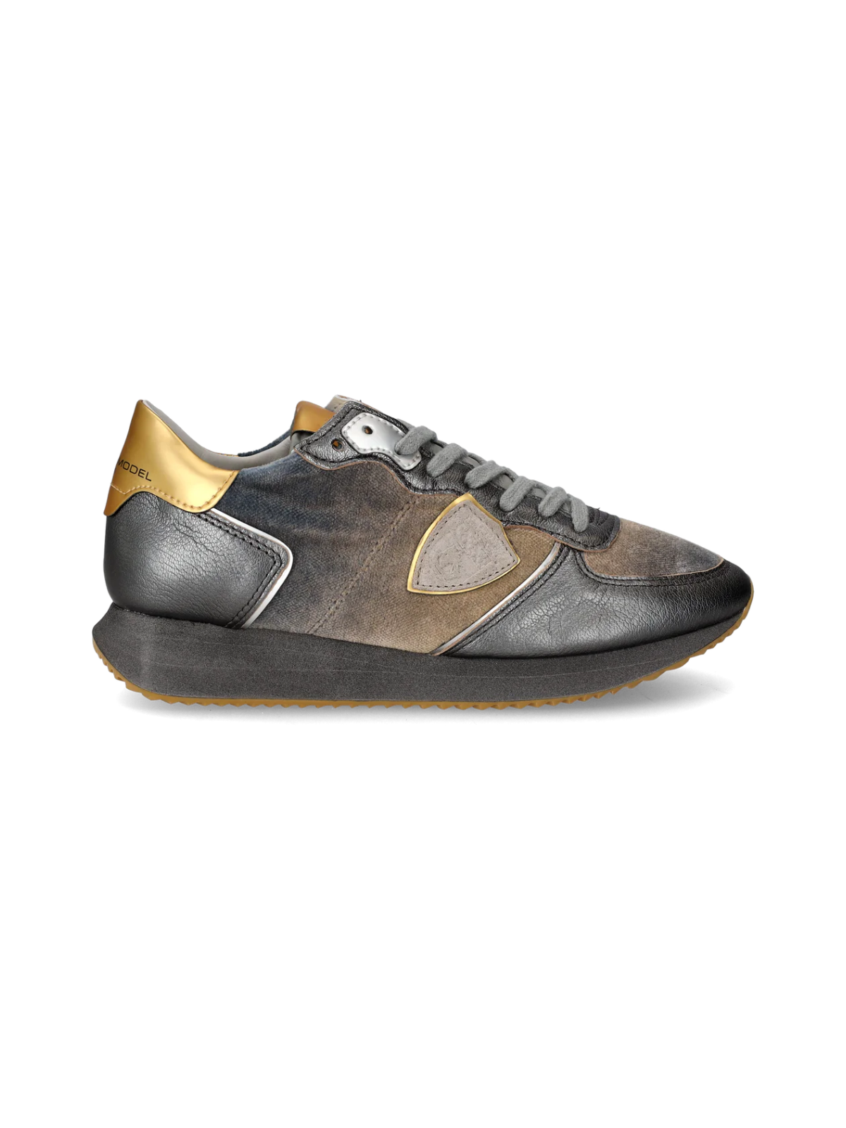 Philippe Model Ladies Sneaker Trpx Velour Eau
