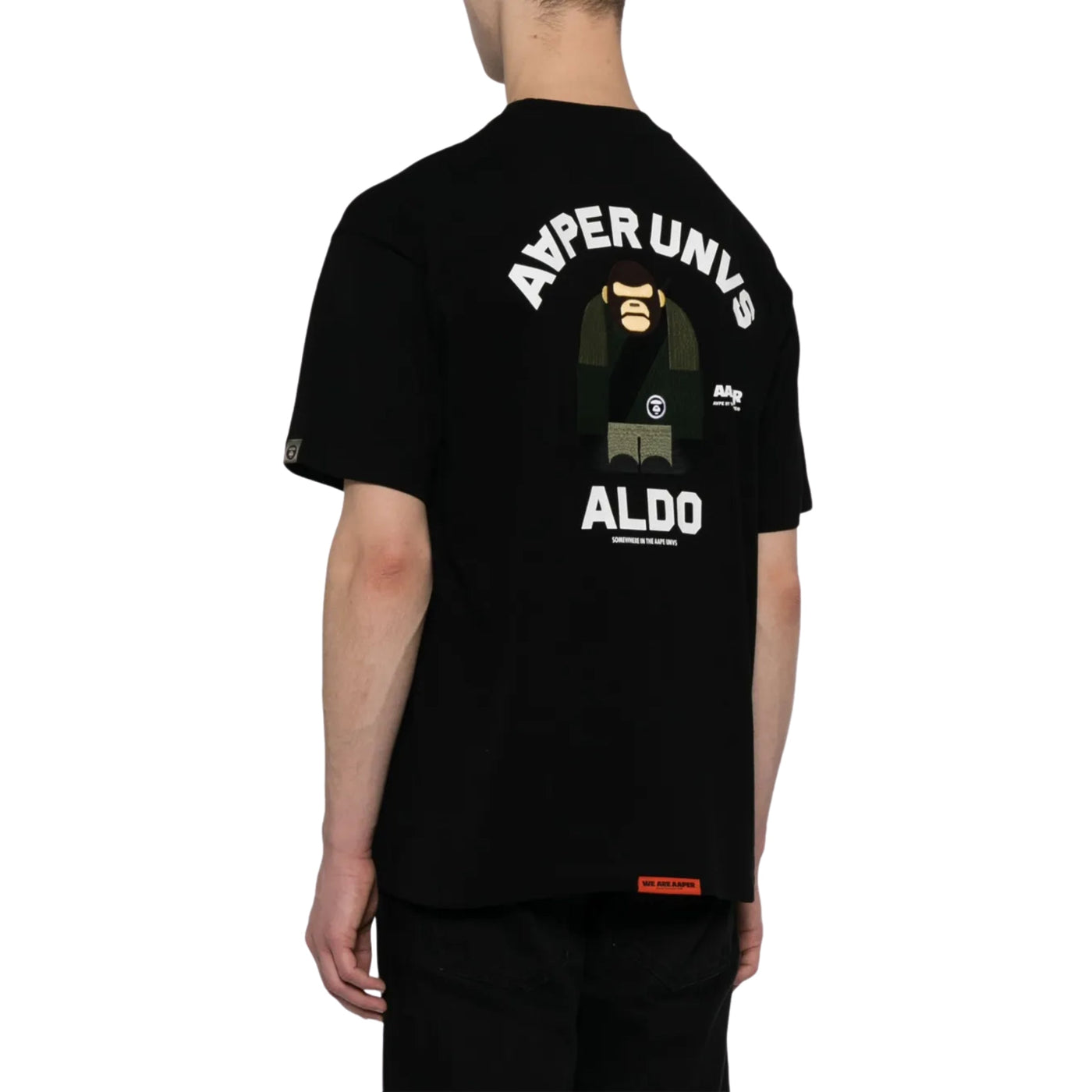 Aape T-Shirt Aldo Ape Black