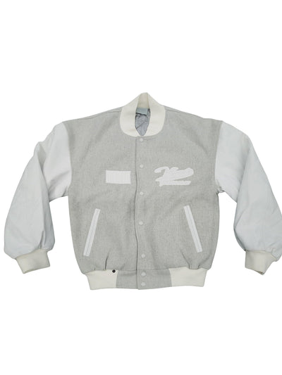 Vtmnts Jacket Varsity Grey-White