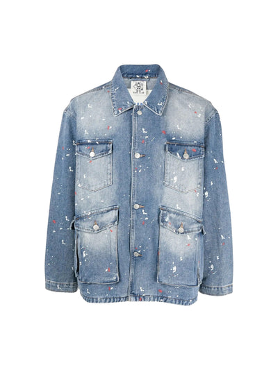 Billionaire Boys Club Jacket Denim Jungle Stonewash