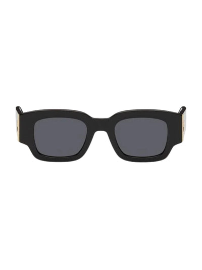Ami Sunglasses Classical De Coeur Acetate Black