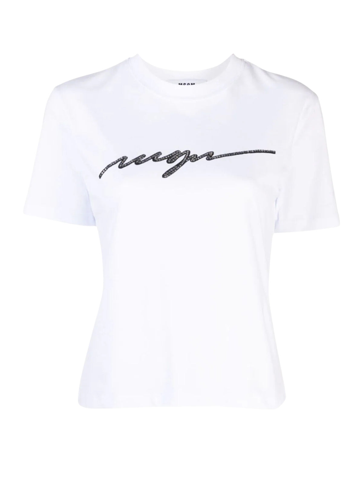 Msgm T-Shirt Ladies Logo White