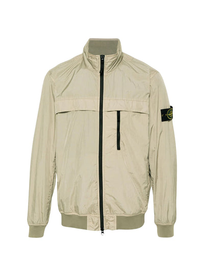 Stone Island Jacket Logo Brown