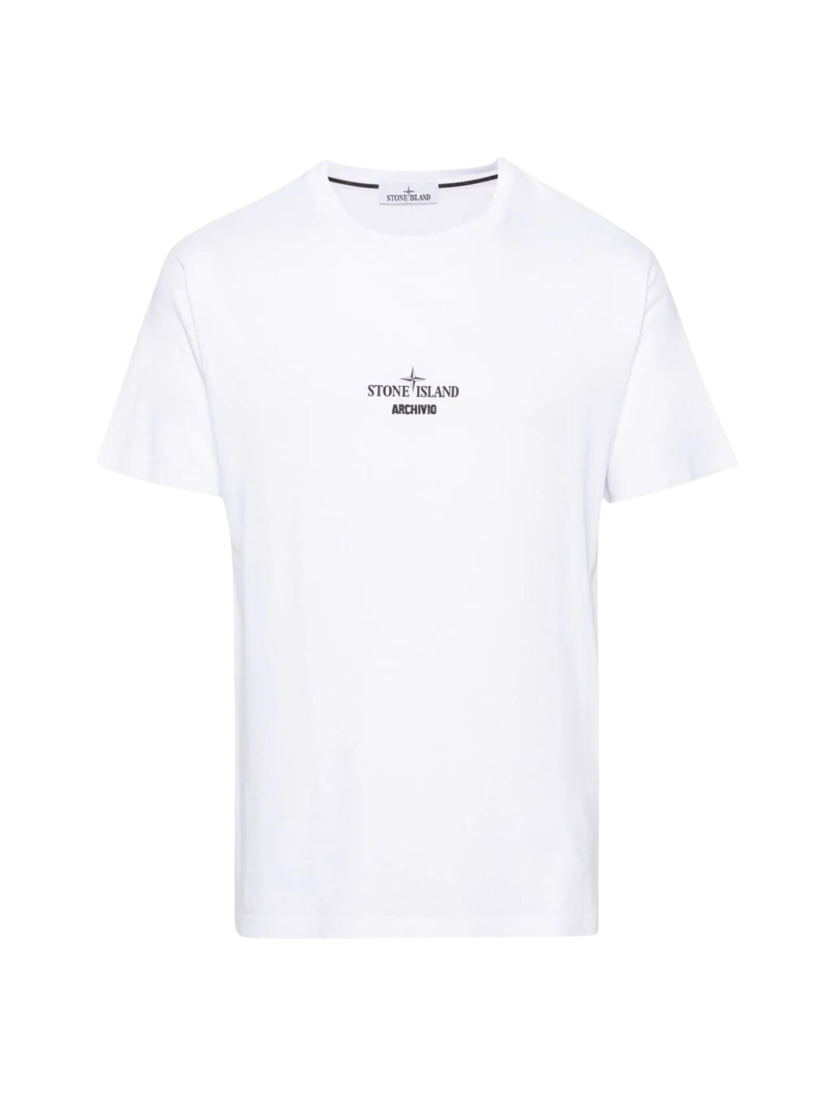Stone Island T-Shirt Logo White