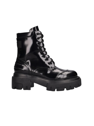 Msgm  Sneaker  Msgm Leather Black