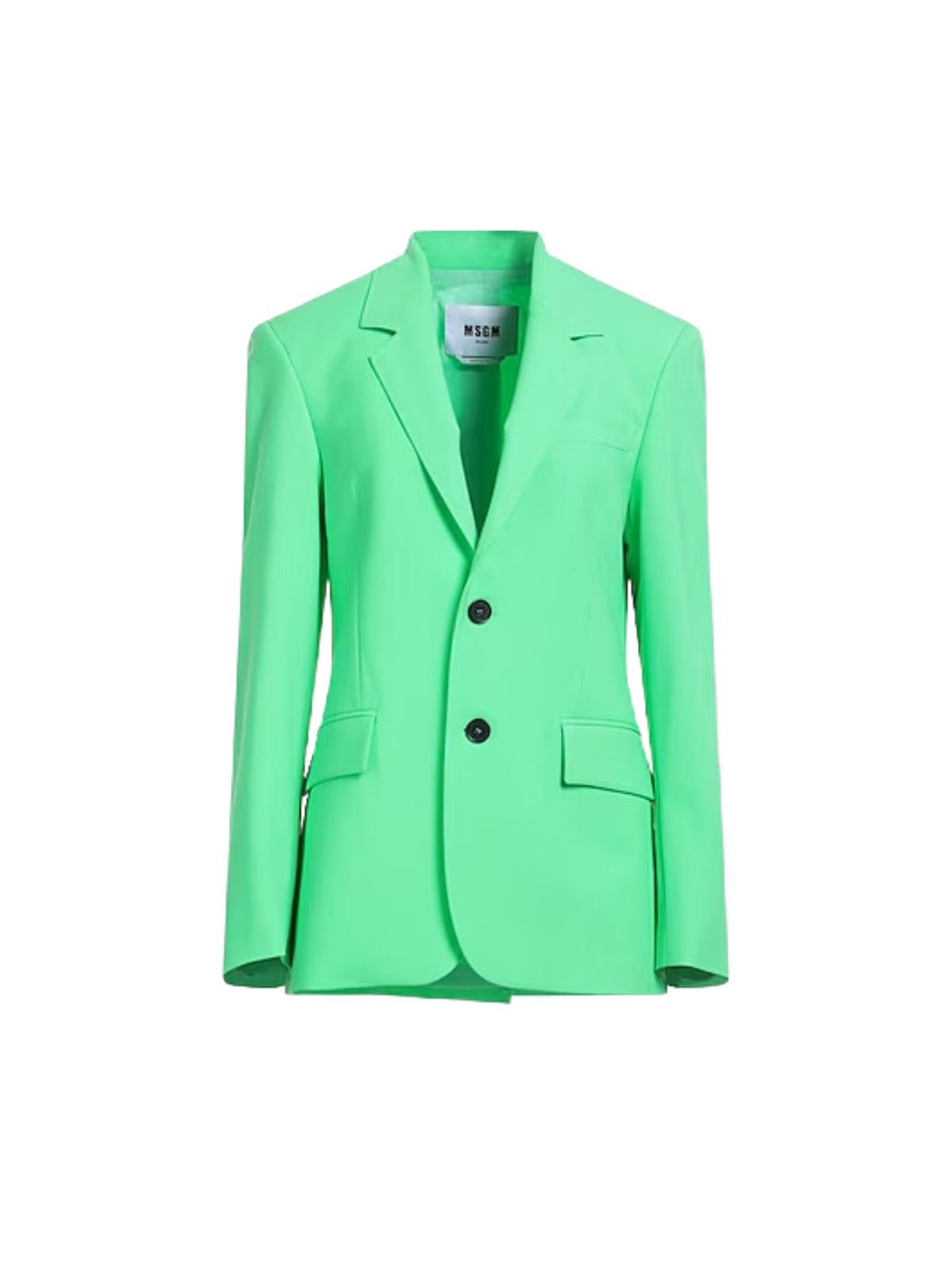 Msgm Blazer Ladies Two Button Mint