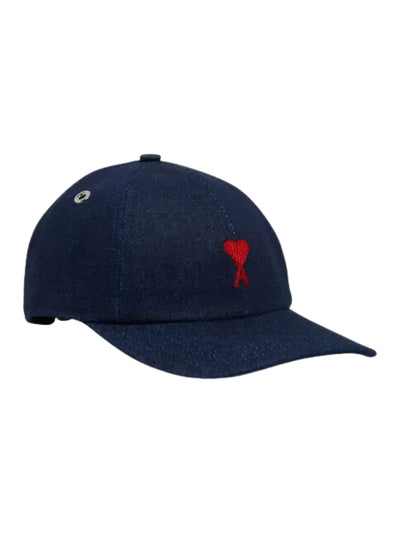 Ami Cap Baseball Logo Navy