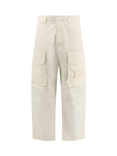 Stone Island Cargo Pants White