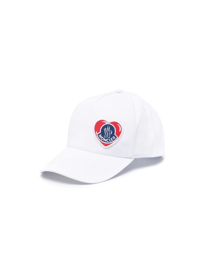Moncler Cap Baseball Logo White