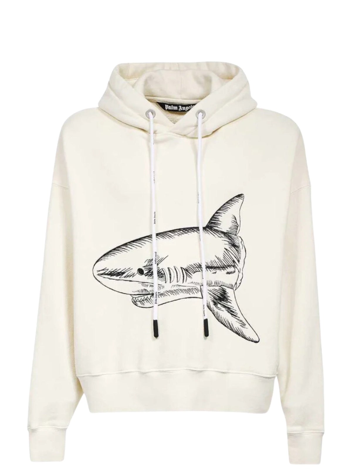 Palm Angels Sweater Shark Logo Butter