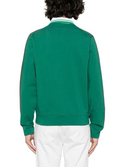 Casablanca Jacket Motosport Tape Zip Green