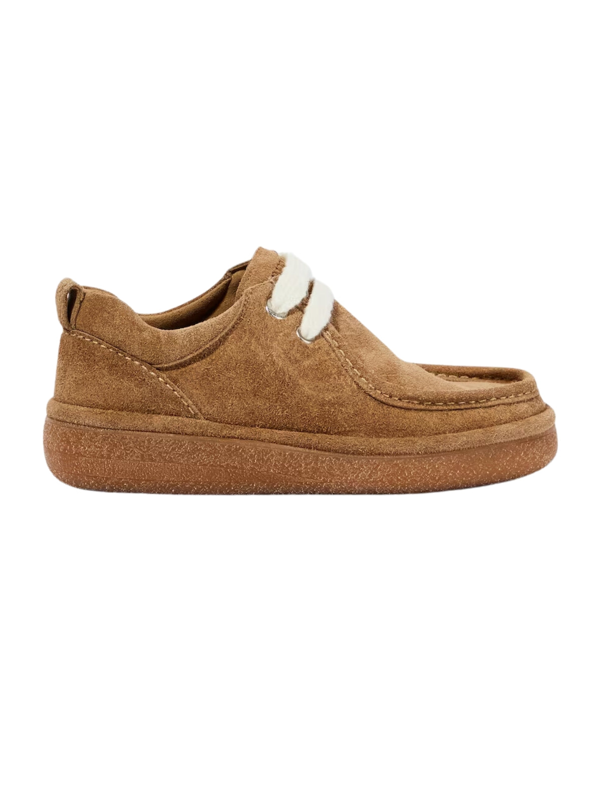 Ami Sneaker Crepe Sole Desert Suede Tan