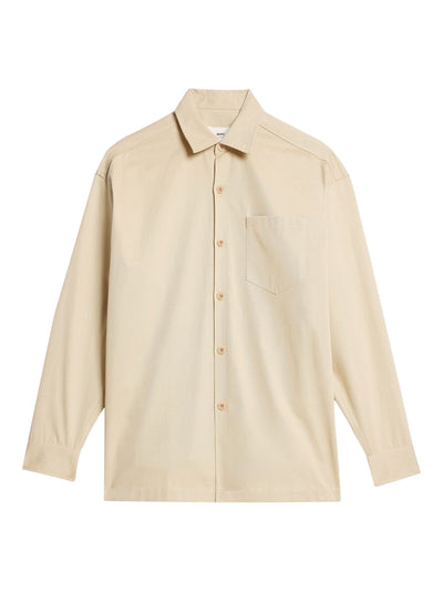 Ami Coat Top Pocket Vanilla