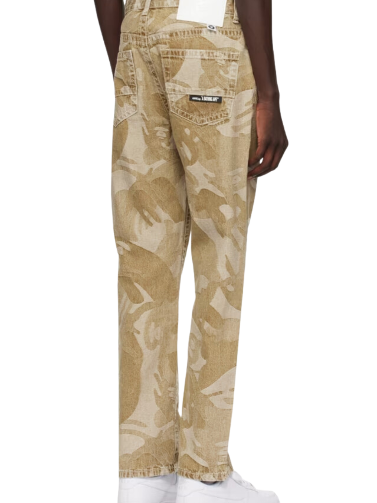 Aape Jeans Allover Print Beige