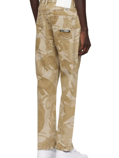 Aape Jeans Allover Print Beige