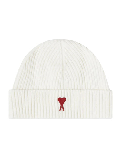 Ami Beanie Logo White