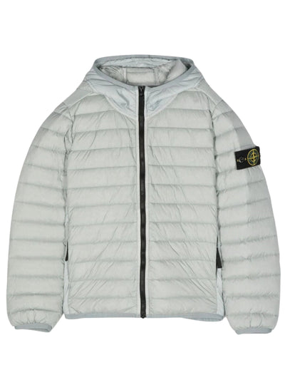 Stone Island Jacket Real Down White