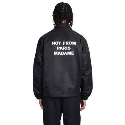 Drole De Monsieur Jacket Slogan Black