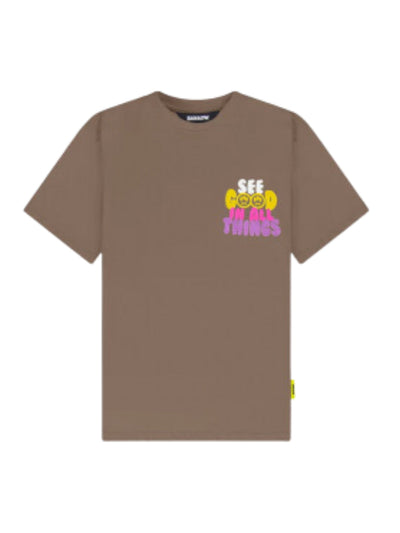 Barrow T-Shirt See Cool In All Things Logo Camel
