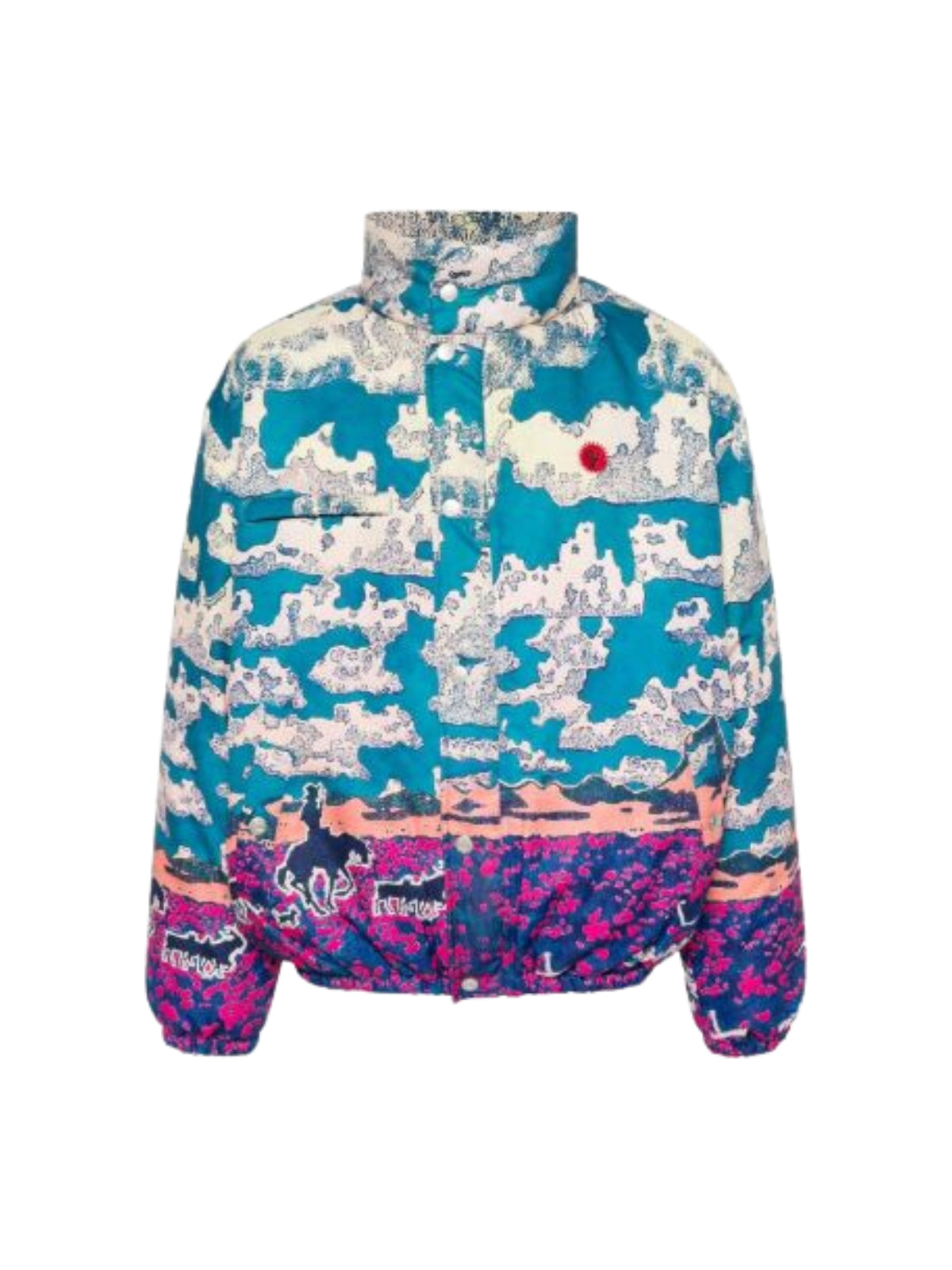 Ice-Cream Jacket Puffer Cloud World Multi Colour