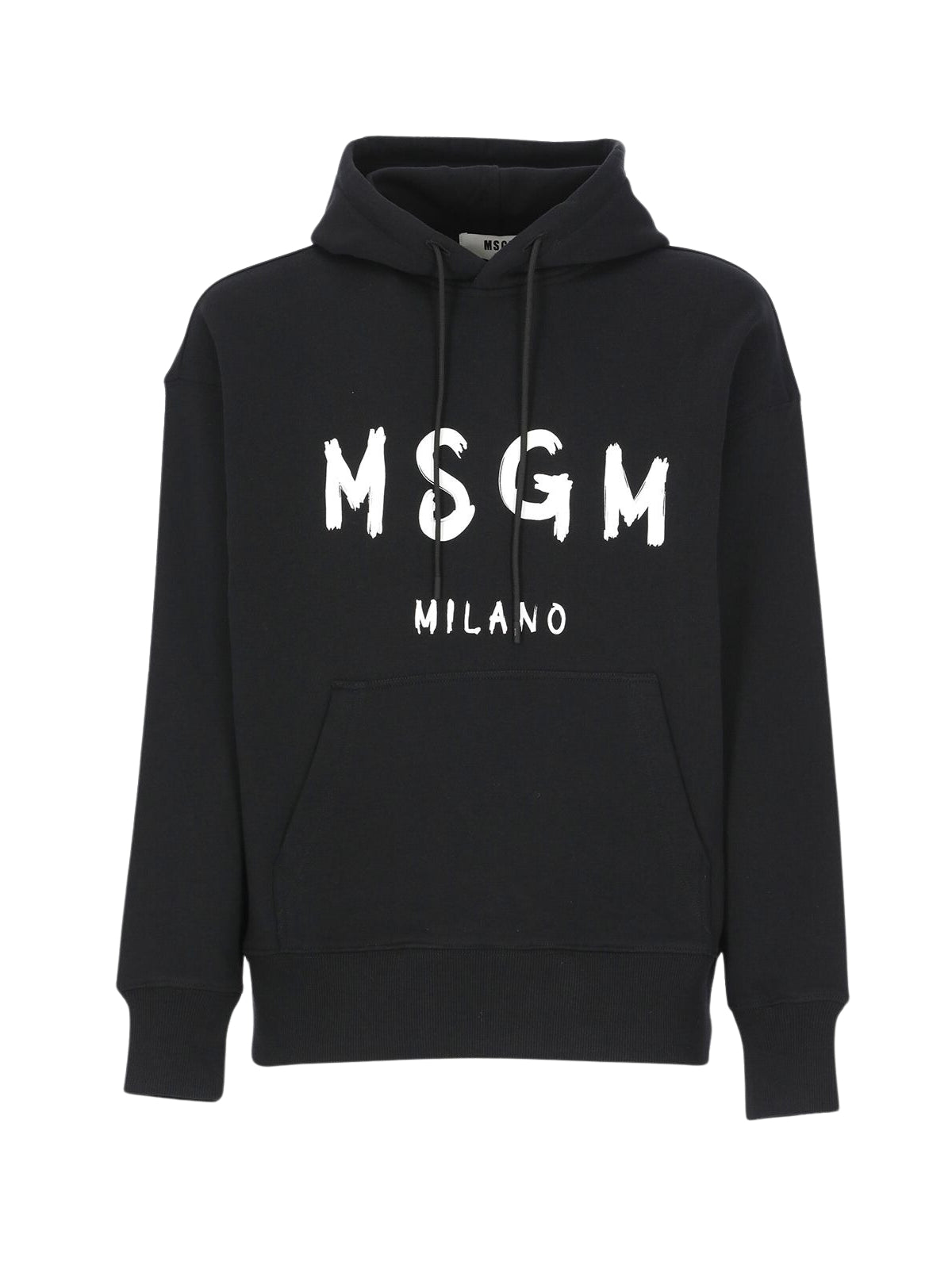 Msgm  Slim Milano Hoodie Black