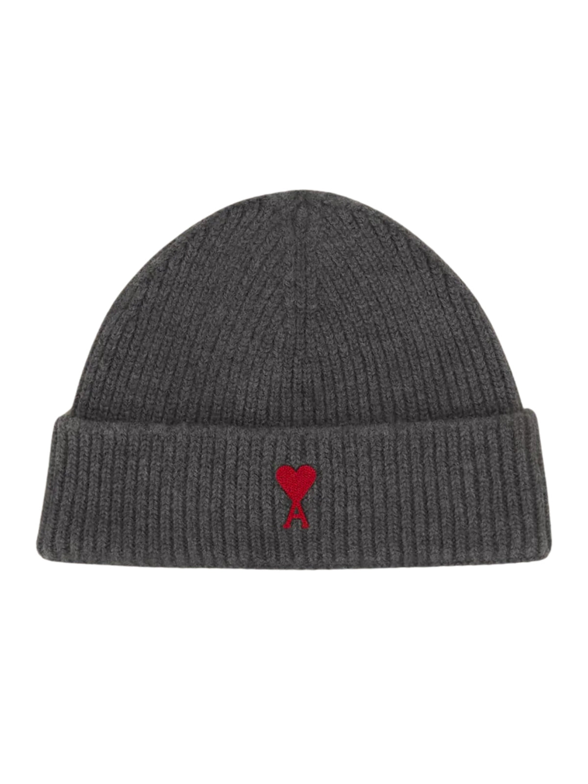 Ami Beanie Logo Grey