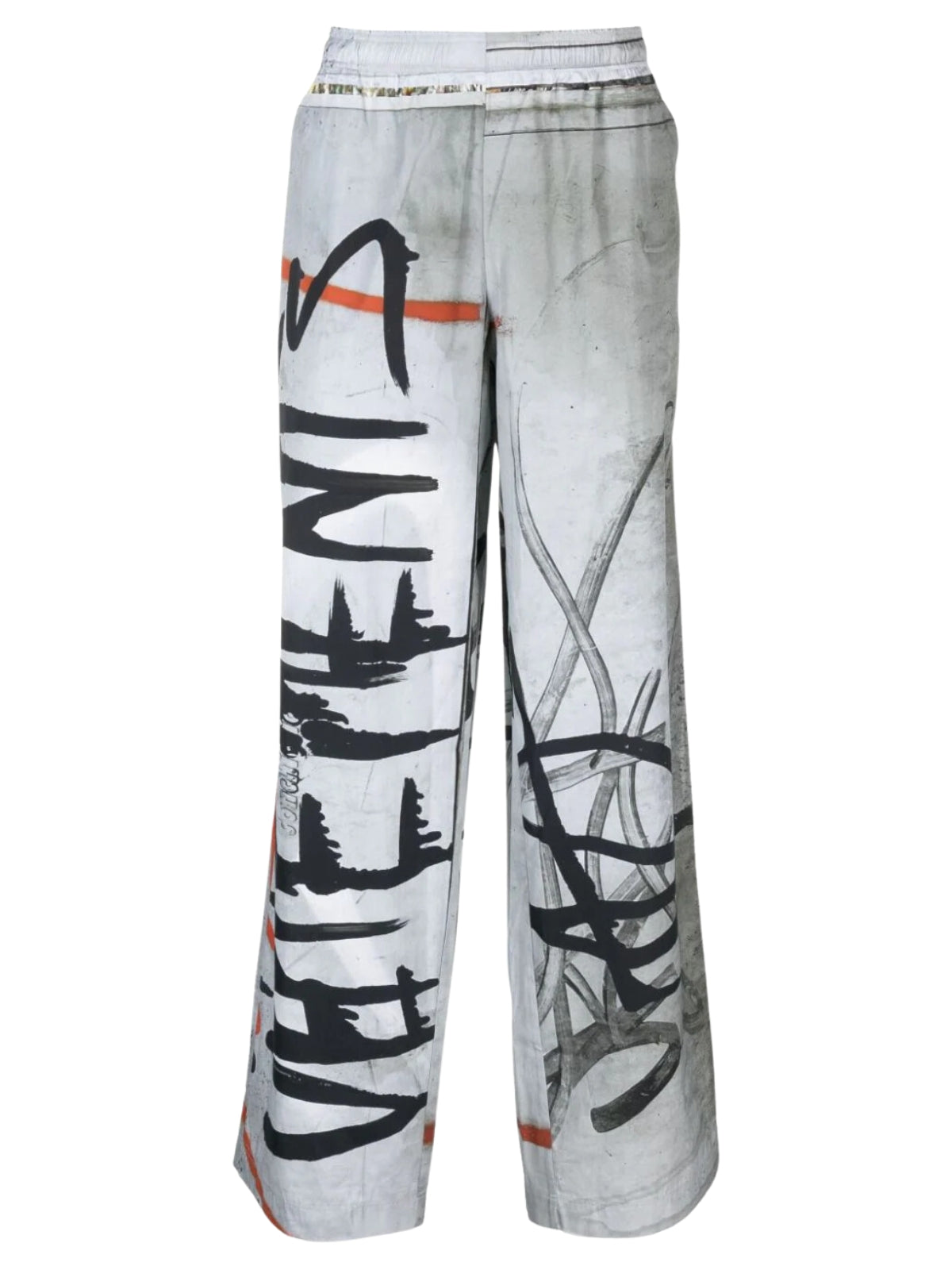 Vetements Pants Graffiti Grey