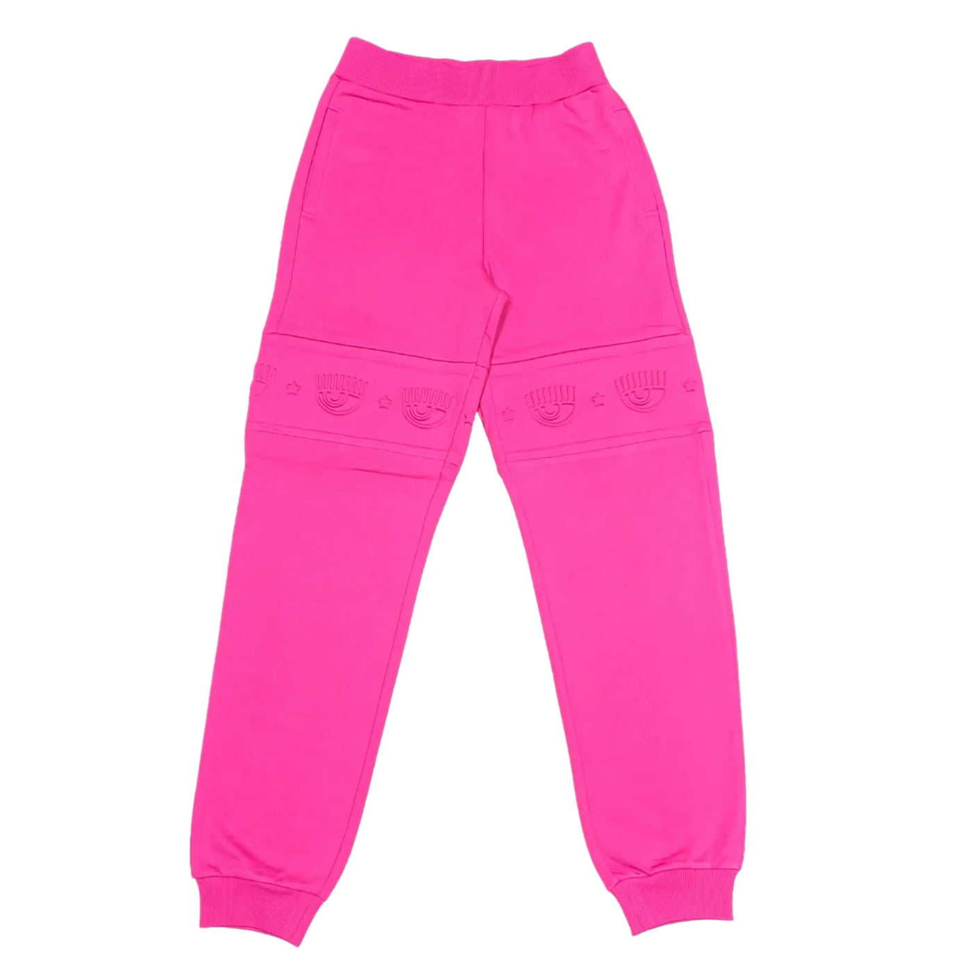 Chiara Ferragni Track Pants Logo Mania Pink