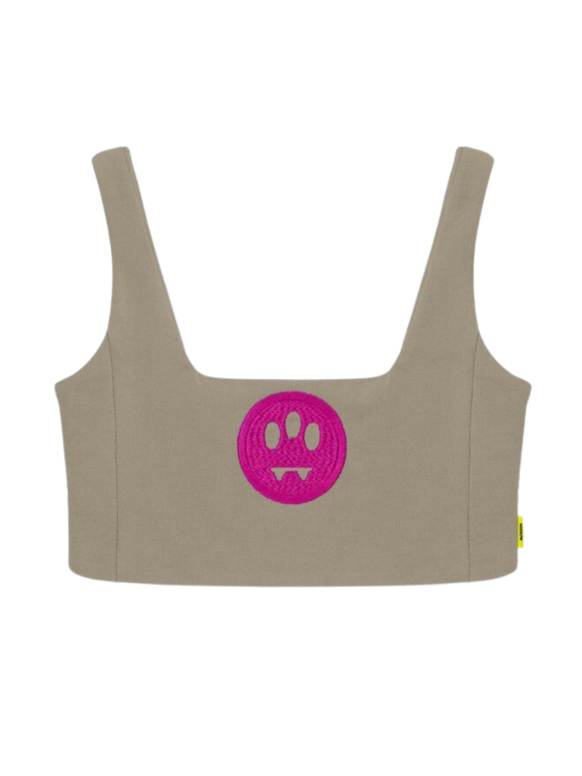 Barrow Top Crop Mid Logo Tan