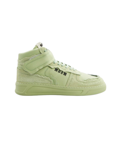 Msgm Sneaker Velcro Logo Mint