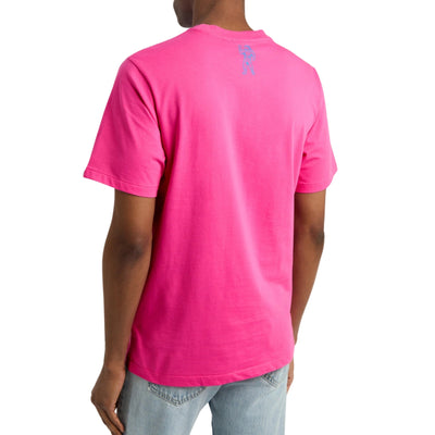 Billionaire Boys Club T-Shirt Camo Arch Logo Pink