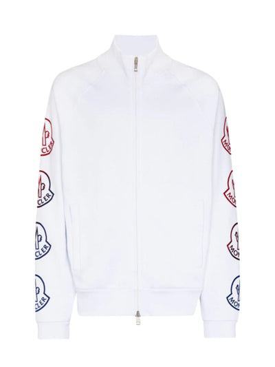 Moncler Jacket Color Logo White