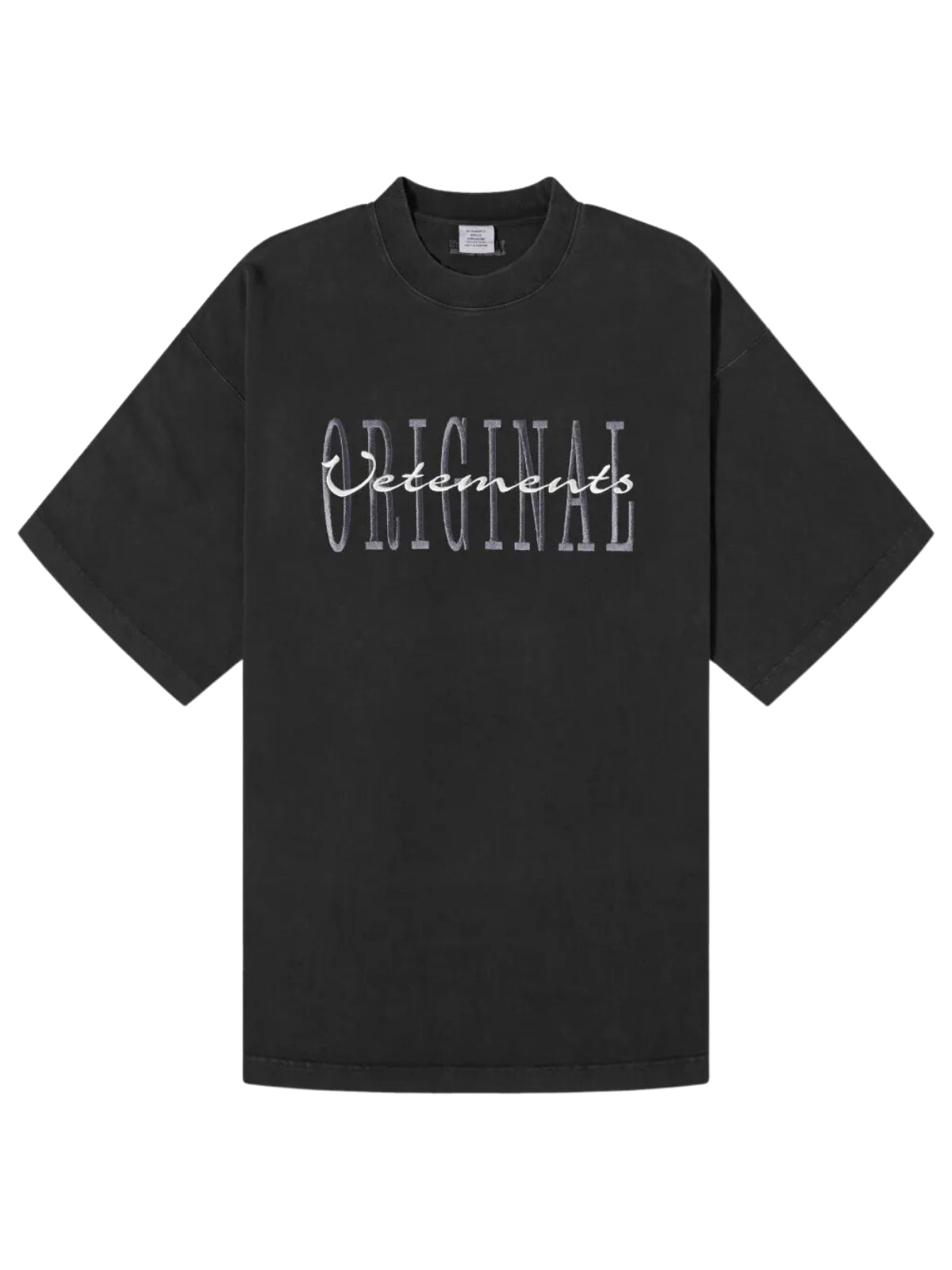 Vetements T-Shirt Originals Black